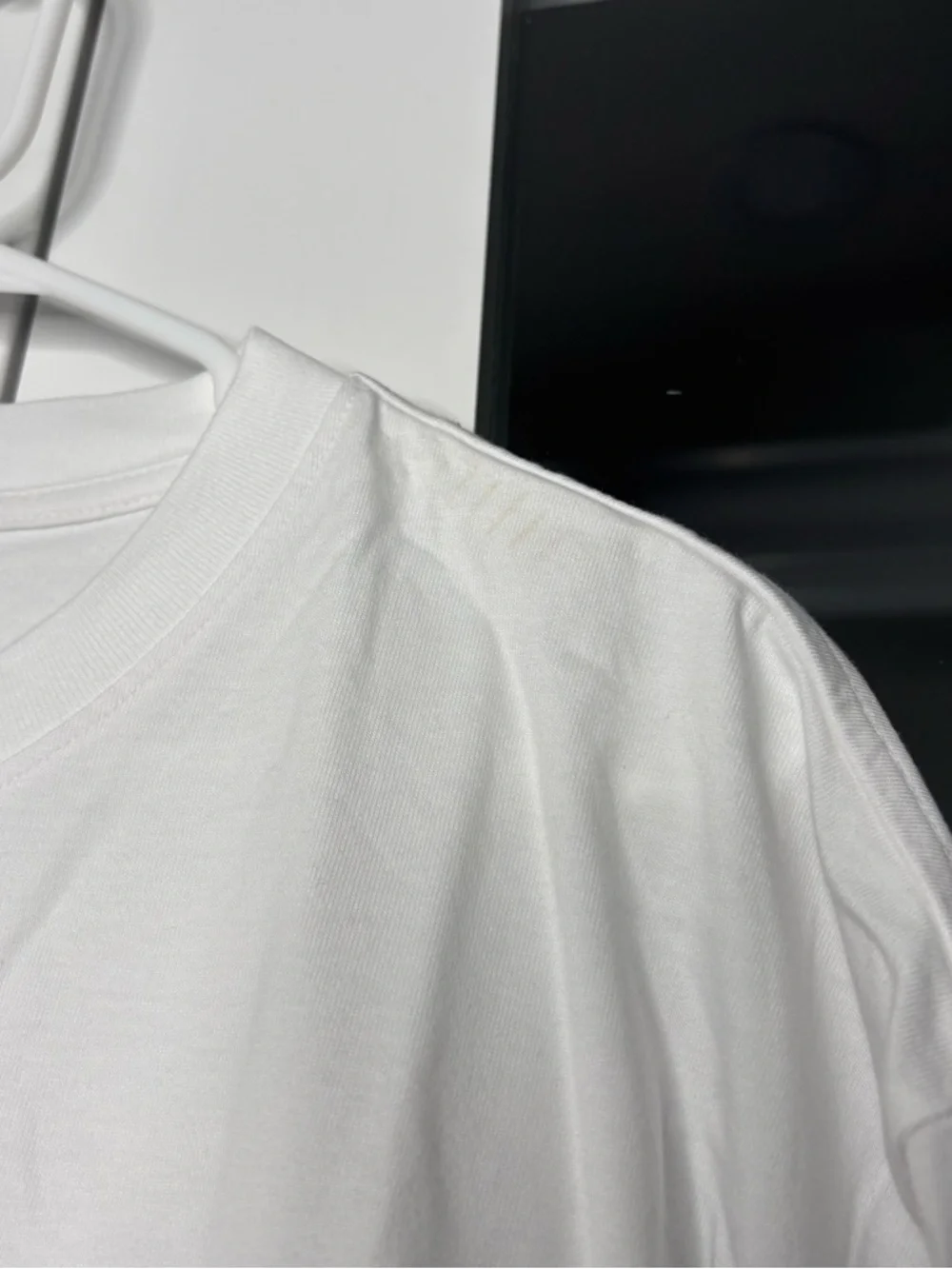 NWT Madewell The Boxy Crop Tee Short Sleeve Allday Jersey White - Picture 4 of 7